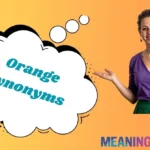 Orange Synonyms