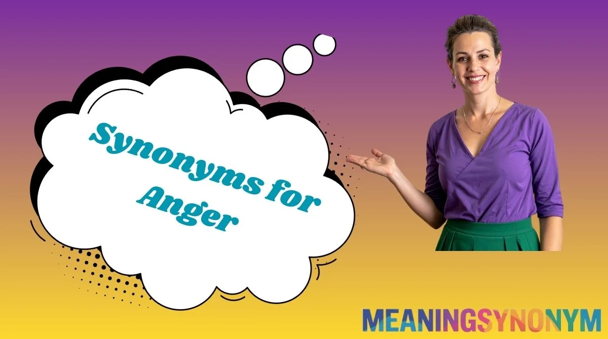 Synonyms for Anger