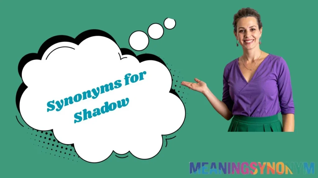 Synonyms for Shadow