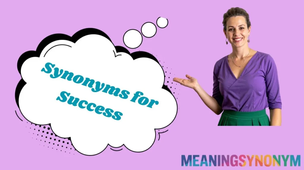 Synonyms for Success
