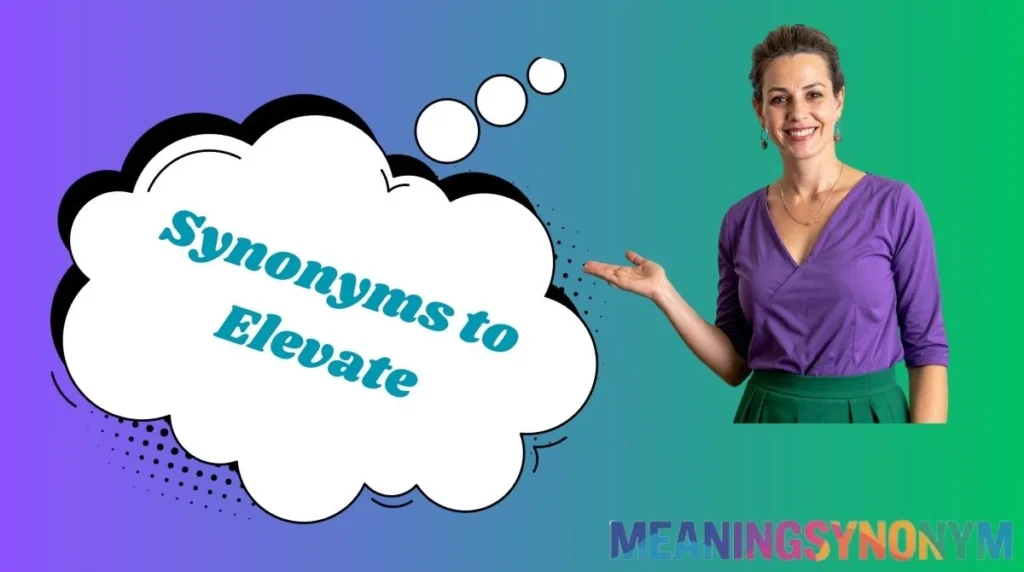 Synonyms to Elevate